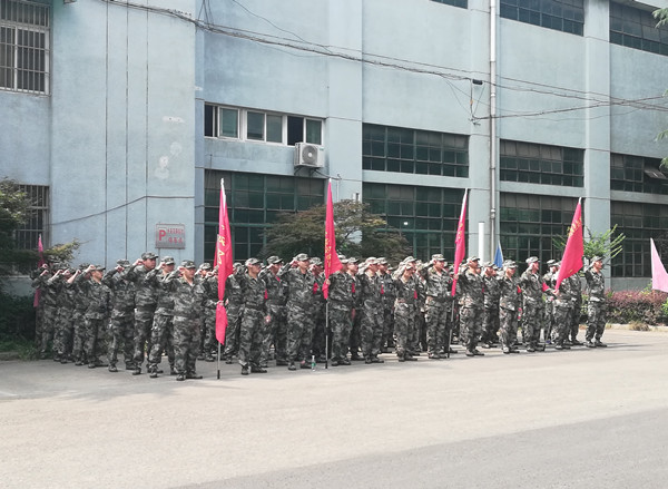 集團參加鼓樓區(qū)人武部民兵應(yīng)急連訓(xùn)練暨整組點驗活動